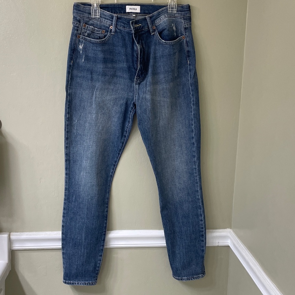 Pistola Blue Women's Boot Cut Jeans